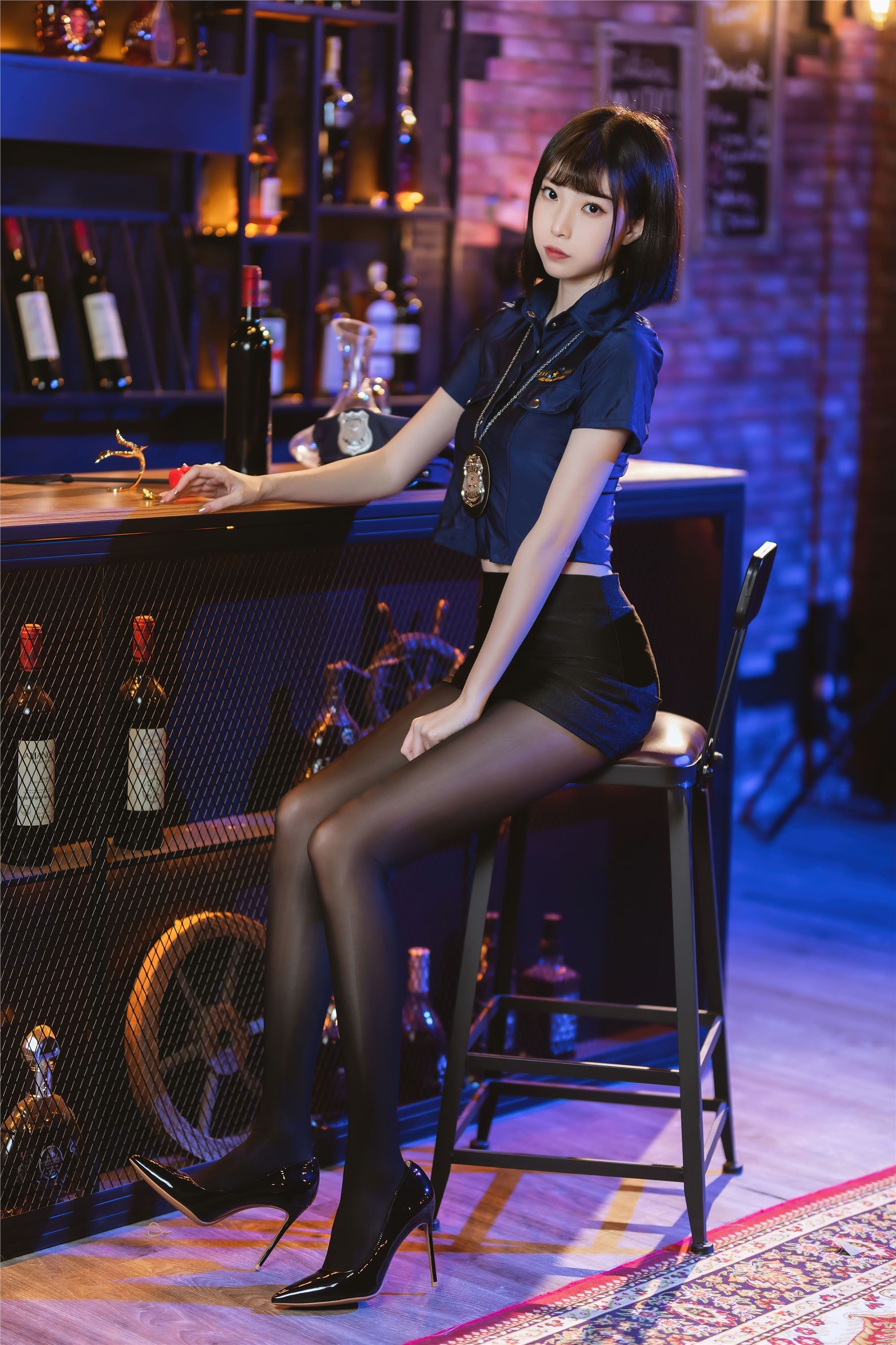 许岚LAN – NO.022 黑丝制服